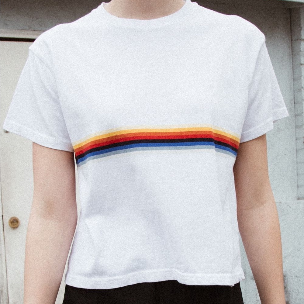 nwot brandy melville rainbow aleena